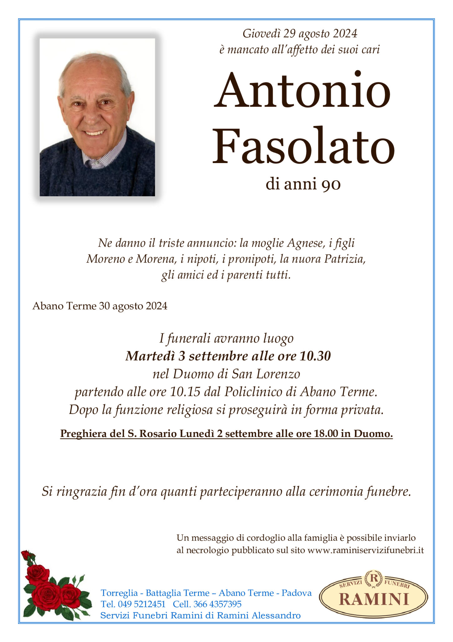 Antonio Fasolato